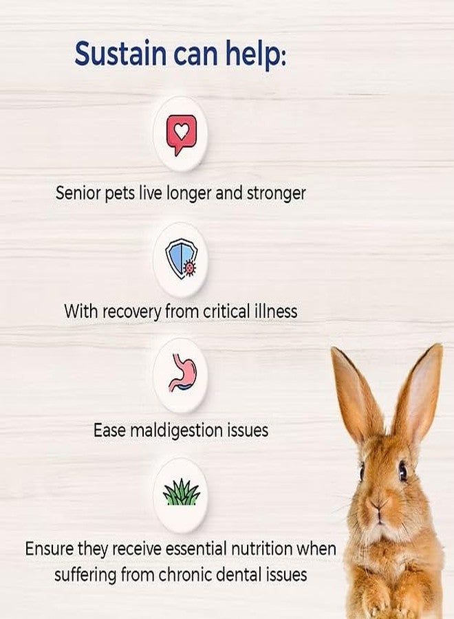 EmerAid Sustain Herbivore Recovery Nutrition | Debilitated Herbivores | Easily Absorbable and Highly Digestible - 100 gm - Image 5